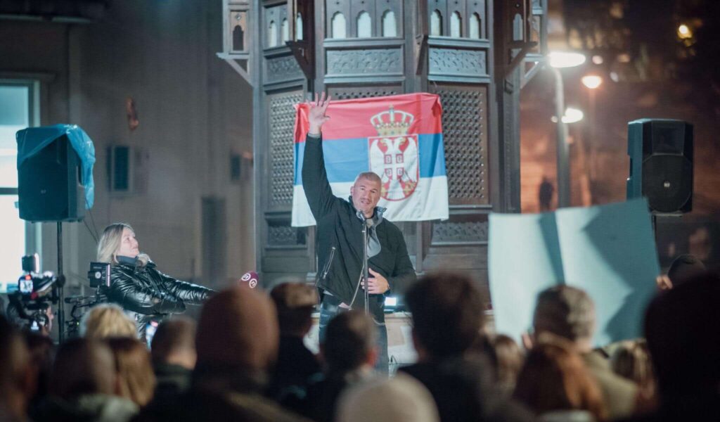Skup građana u Sjenici „Stop diktaturi“